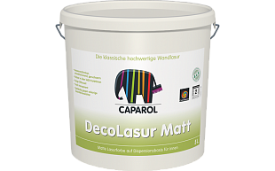 Декоративное покрытие Caparol Capadecor DecoLasur Matt, 5 л
