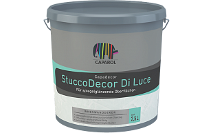 Декоративное покрытие Capadecor StuccoDecor DI LUCE 5л