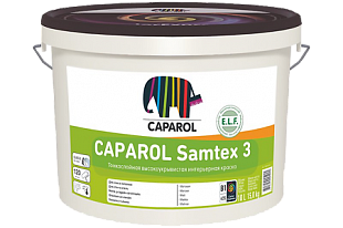 Краска водно-дисперсионная Caparol Samtex 3 ELF, База 1, 10 л